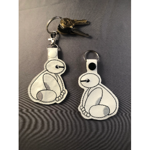 Key Fob - Snoot Boop - Green Baby, Blue Monster, Night Dragon, White Dragon, Fluffy Marshmallow Robot Inspired Keychains