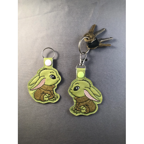 Key Fob - Snoot Boop - Green Baby, Blue Monster, Night Dragon, White Dragon, Fluffy Marshmallow Robot Inspired Keychains